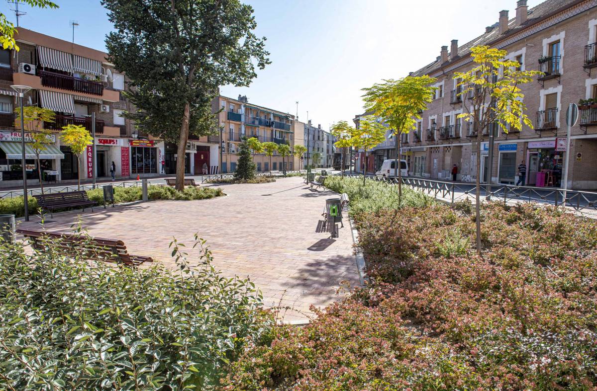 Finalizada la primera fase de las obras de rehabilitación en algunas calles del casco de Pozuelo 