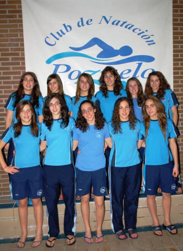 El equipo femenino de natación asciende a División de Honor