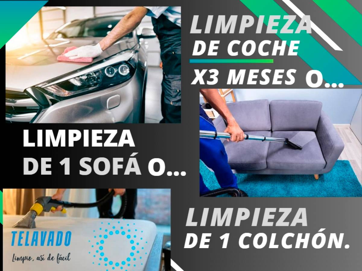 Gana un Bono Limpieza a domicilio para tu coche u hogar en el nuevo sorteo de Telavado