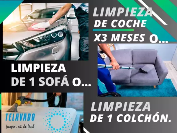 Gana un Bono Limpieza a domicilio para tu coche u hogar en el nuevo sorteo de Telavado