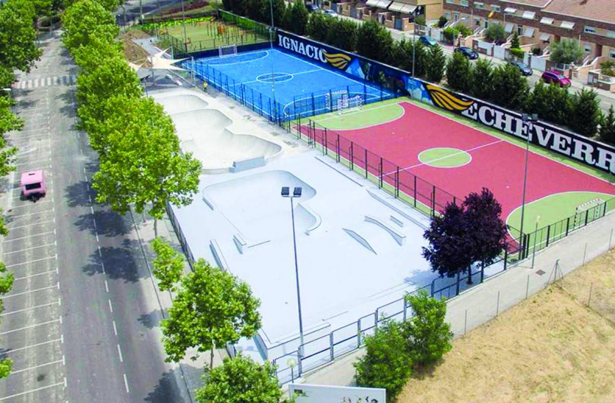 Parque Ignacio Echevarría- Skatepark