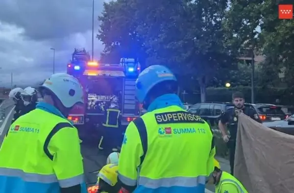 Una mujer resulta herida muy grave en un accidente de tráfico en Pozuelo