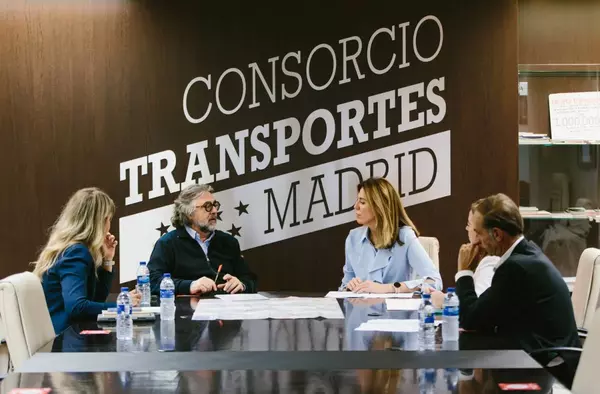 La alcaldesa de Pozuelo y el Gerente del Consorcio Regional de Transportes se reúnen en la Semana de la Movilidad