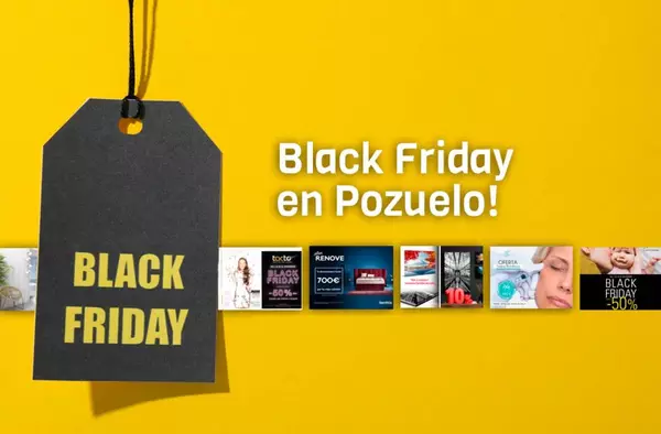 InfoPozuelo.com lanza su Especial Black Friday del comercio local con descuentos hasta del 80%