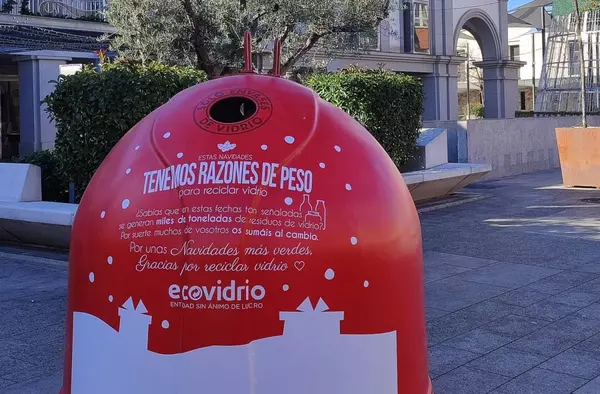 El Ayuntamiento de Pozuelo promueve el reciclaje de envases de vidrio durante las fechas navideñas 