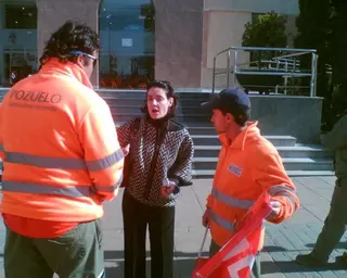 El Grupo Socialista se solidariza con los jardineros de Pozuelo