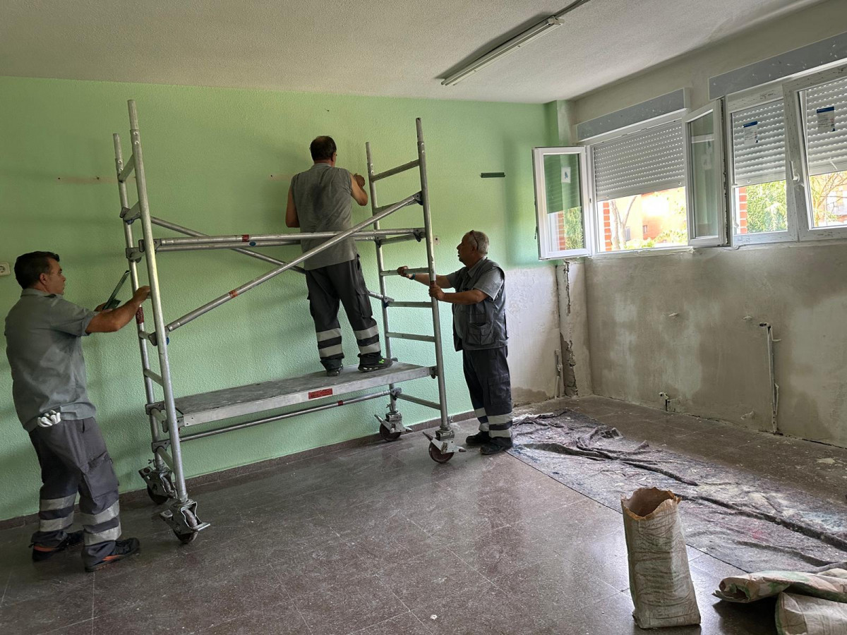 Mejoras en los colegios de Pozuelo de cara al nuevo curso
