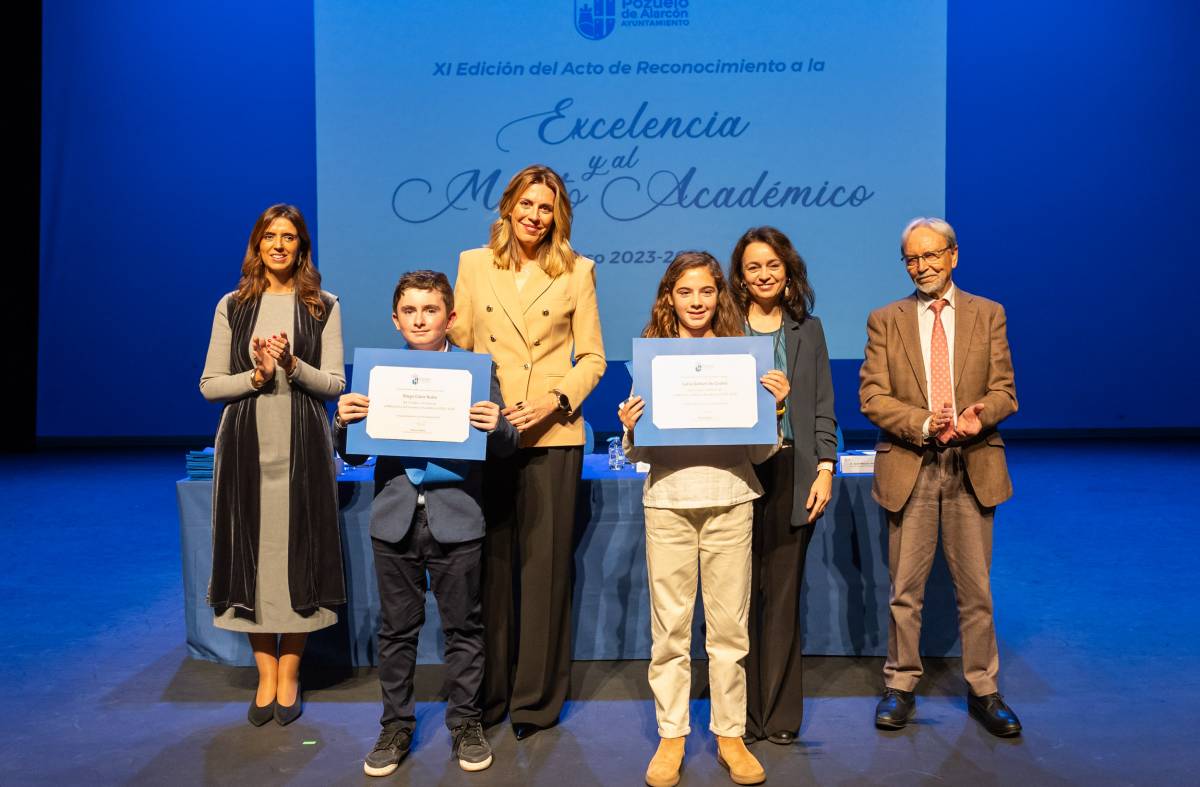 Pozuelo premia la Excelencia y el Mérito Académico de los mejores estudiantes del curso 2023/2024
