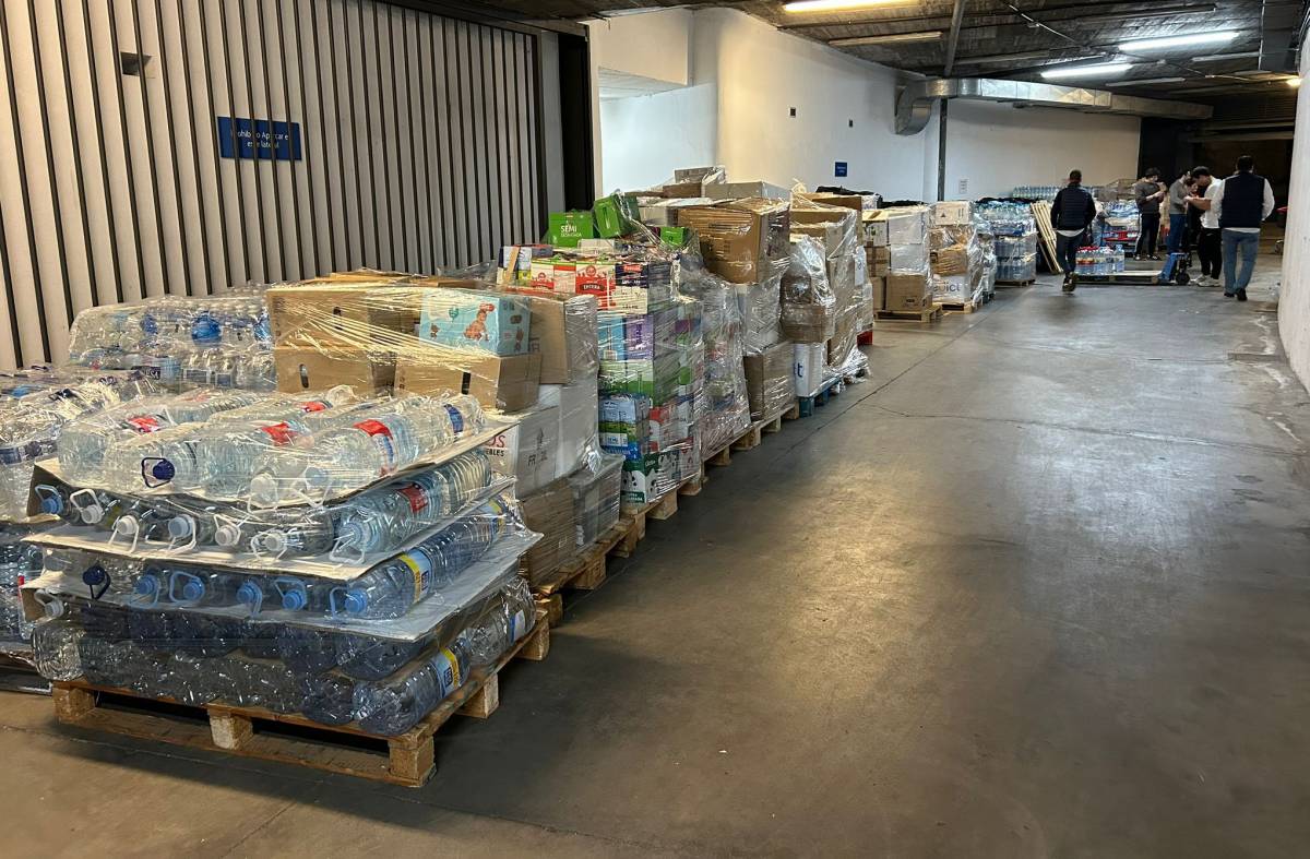 Pozuelo de Alarcón reúne más de 60 toneladas de productos para los afectados por la DANA