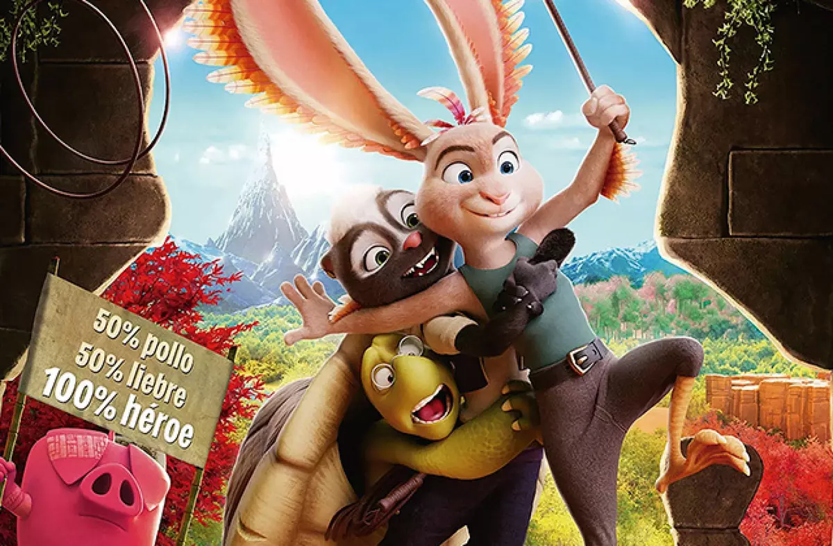 CINE. Ciclo de cine infantil 'Hopper, el polloliebre'. 27 de Abril en Las Rozas