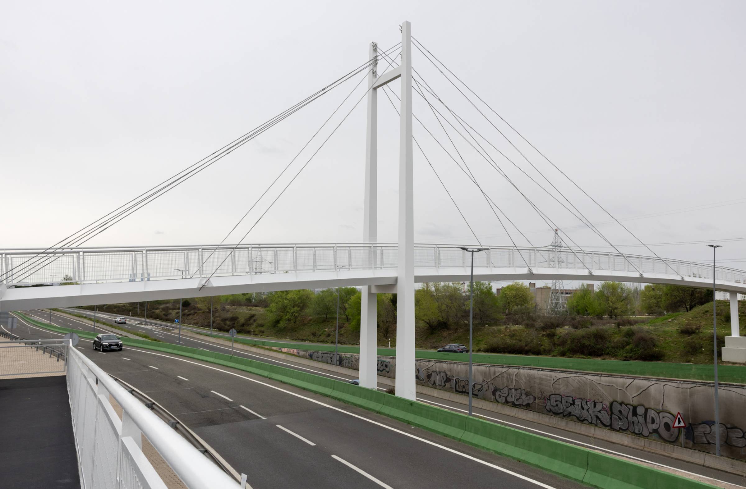 Finalizada la renovación integral de las pasarelas de la M-503 y M-502 en Pozuelo