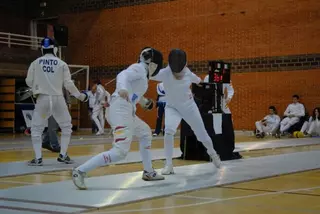 Éxito del primer campeonato nacional de esgrima celebrado en el municipio