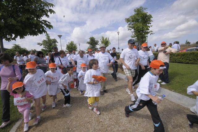 Alrededor de 120 personas en la II Marcha Ten a tu corazón contento celebrado en Pozuelo