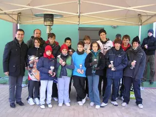 90 niños participaron en el Torneo de Pádel de Navidad
