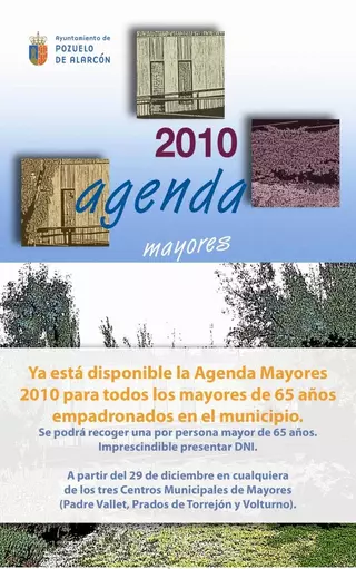 Los mayores de Pozuelo ya pueden recoger su Agenda Mayores 2010