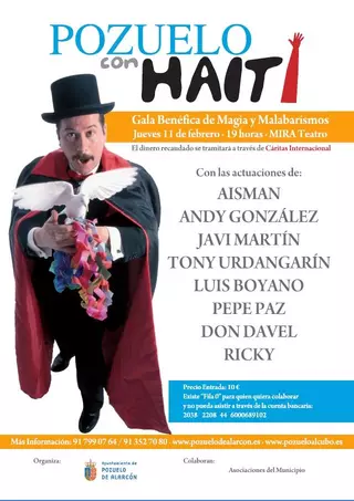 El Ayuntamiento celebra la Gala Pozuelo con Haití
