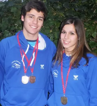 Siete medallas para el Club Natación Pozuelo