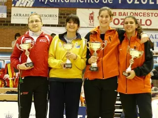 El Campeonato Nacional Cadete de Esgrima se celebró en las instalaciones del Polideportivo El Torreón