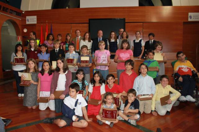 El Alcalde entrega los premios del XXIII Concurso Escolar de Seguridad Vial