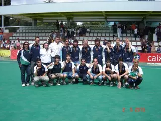 Medalla de bronce y éxito histórico del CH Pozuelo en la Copa del Rey en Terrasa