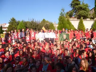 El alcalde recibe en Santiago de Compostela a los peregrinos de Pozuelo