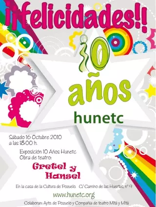 La Asociación HUNETC-Hay un niño en tu camino- celebra sus 10 años de existencia