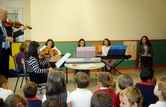 El Programa de Conciertos Pedagógicos acerca la música a los escolares de Pozuelo