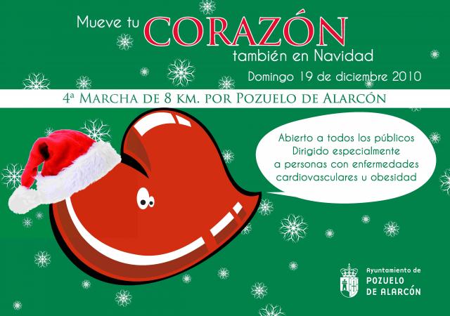 Marcha Mueve Tu Corazón, también en Navidad