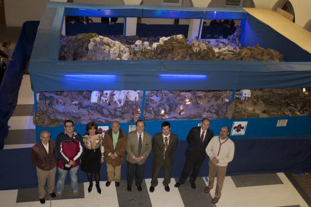El Ayuntamiento inaugura la Gran Exposición Belenista expuesta en las dependencias municipales
