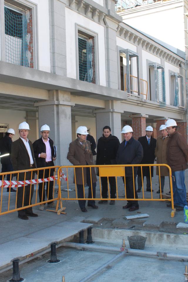 Las obras del NCC de la Plaza de Padre Vallet avanzan a buen ritmo