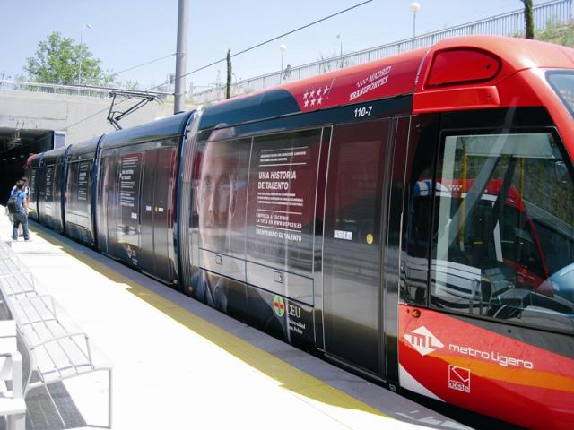 Llega a Pozuelo la exposición Destino Madrid. Del tranvía al metro ligero, 150 años de historia