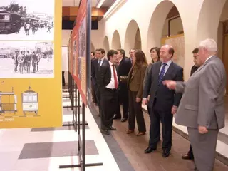 Llega a Pozuelo la exposición Destino Madrid. Del tranvía al metro ligero, 150 años de historia