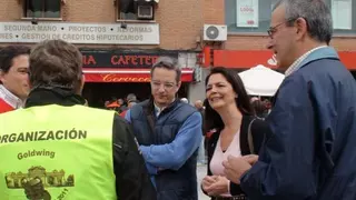 Paloma Adrados visita la Plaza del Padre Vallet