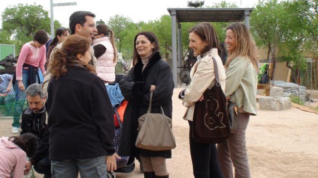 Paloma Adrados visita el Aula de Educación Ambiental