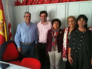 David Cierco se reúne con Cruz Roja