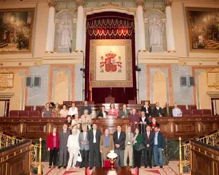 Los mayores de Pozuelo conocen el Congreso de los Diputados