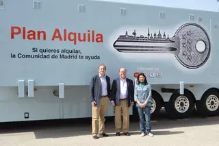 El Autobús del Plan Alquila visitó Pozuelo