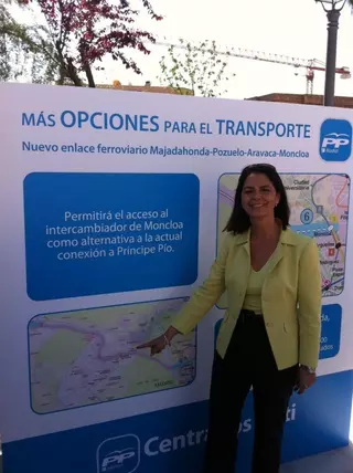 El PP se compromete a conectar Pozuelo con la estación de metro de Moncloa a través de un nuevo ramal ferroviario