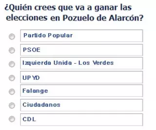 ¿Quién crees que ganará las elecciones municipales de Pozuelo de Alarcón?