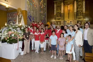 La Alcaldesa participa en la misa y ofrenda floral que dan inicio a las Fiestas en Honor a la Virgen del Carmen