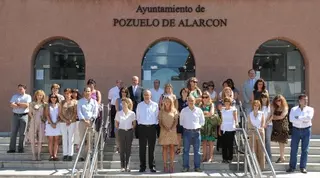Pozuelo guarda un minuto de silencio por la última víctima de violencia de género en Madrid