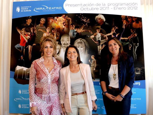 La alcaldesa de Pozuelo presenta la nueva programación del MIRA Teatro en su octava temporada