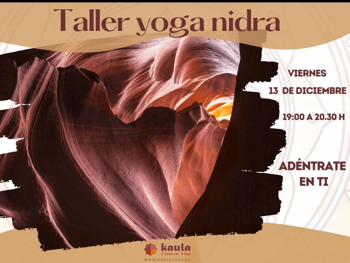 Taller de Yoga Nidra (adéntrate en ti)