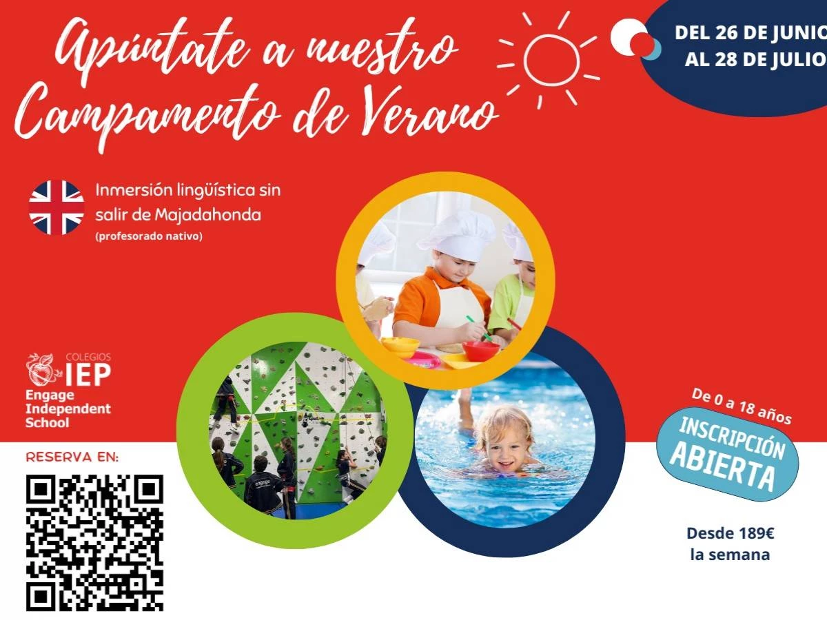 Campamento de verano con inmersión lingüística en Engage Independent School