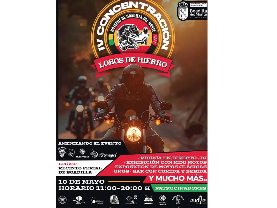 Concentración Motera Lobos de Hierro
